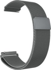 Milanese loop металлический 18 мм (серый)