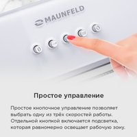 Кухонная вытяжка MAUNFELD Trapeze 601GG (черный)