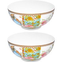 Набор салатников Elan Gallery Совушки New Bone China 420784