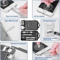 Набор отвертка с битами USBTOP 557284 (122 предмета)