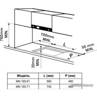 Варочная панель Zigmund & Shtain MN 165.71 W