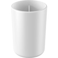 Стакан для зубной щетки и пасты Ambient Flux AFX036ABSWT (белый)