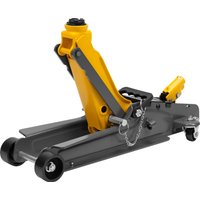 Подкатной домкрат Denzel 51233 2.5т (кейс)