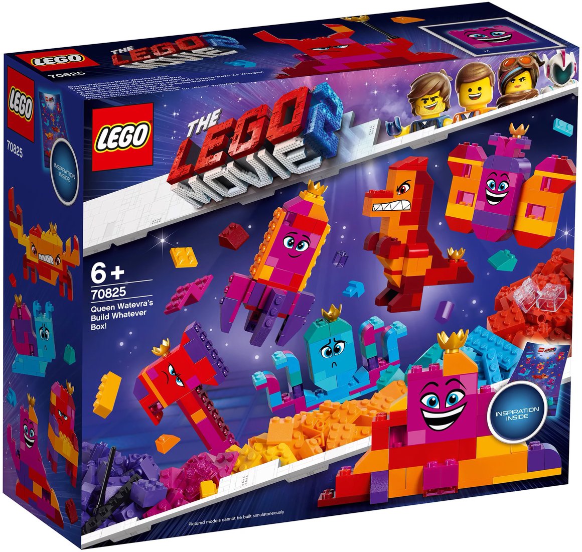 

Конструктор LEGO The LEGO Movie 2 70825 Шкатулка Ватевры Собери что хочешь