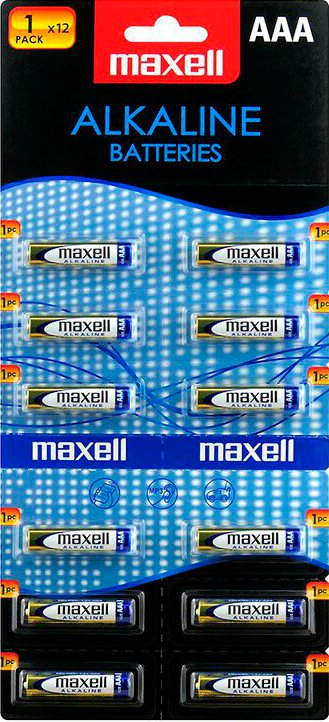 

Батарейка Maxell Alkaline AAA 12 шт