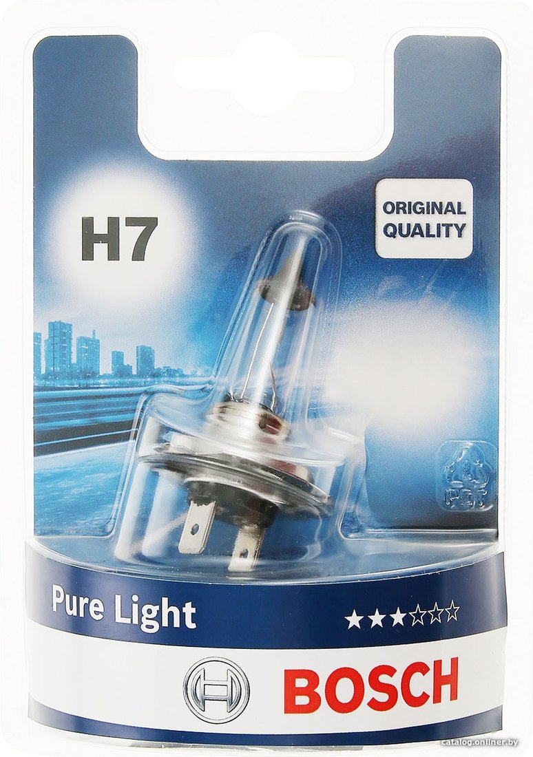 

Галогенная лампа Bosch H7 Pure Light Blister 1шт