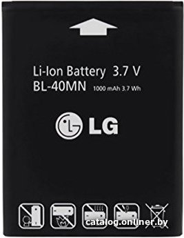 Аккумулятор для телефона Копия LG BL-40MN