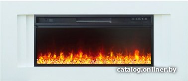 Каминокомплект Smolcom Line V42 с Royal Flame Vision 42 LED (бьянко белый)