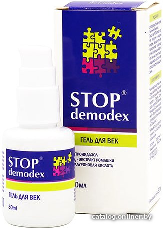 Stop Demodex Гель для век При демодекозном блефарите (30 мл)