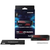 SSD Samsung 990 Pro с радиатором 2TB MZ-V9P2T0CW