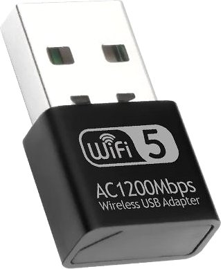 

Wi-Fi адаптер USBTOP USB2.0 1200Mbps 2.4/5.8GHz