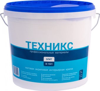 Краска Техникс Элит В-1501 P 7 кг (белый)