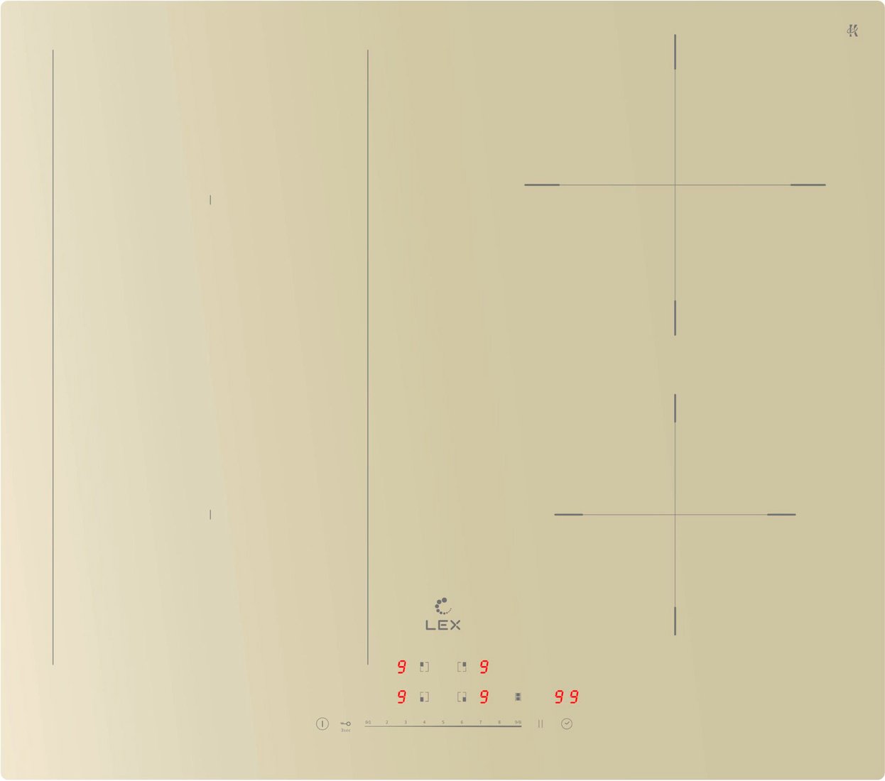 

Варочная панель LEX EVI 641A IV