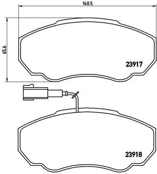 

Brembo P23091
