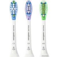 Сменная насадка Philips Sonicare C3 Premium Plaque Control HX9073/07 (3 шт)