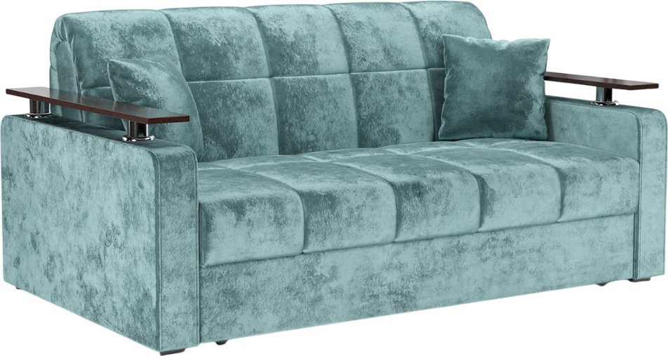 

Диван Мебель-АРС Аккордеон Бакли ППУ 180x200 (велюр мятный Plush OWV-27)