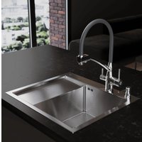 Кухонная мойка РМС MRK-5851R (с дозатором)