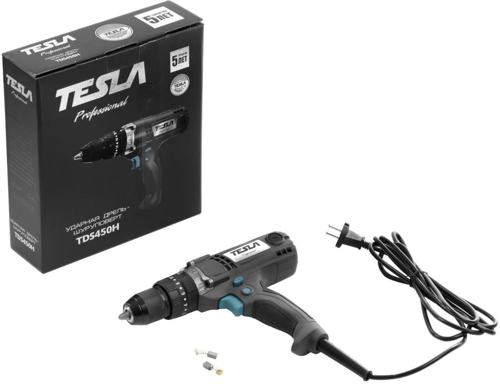 

Ударная дрель-шуруповерт Tesla TDS450H 696687