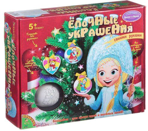 

Набор для создания поделок/игрушек Bondibon Елочные украшения ВВ1030