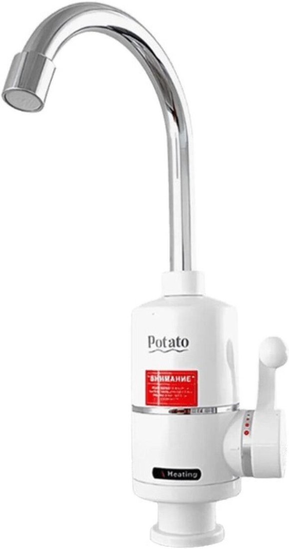 

Проточный электрический водонагреватель-кран Potato P0061-7
