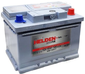 Автомобильный аккумулятор Helden R+ (75 А·ч)