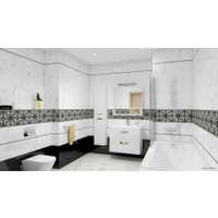 Керамическая плитка Gracia Ceramica Casa Bella Decor 01 250x750 (White)