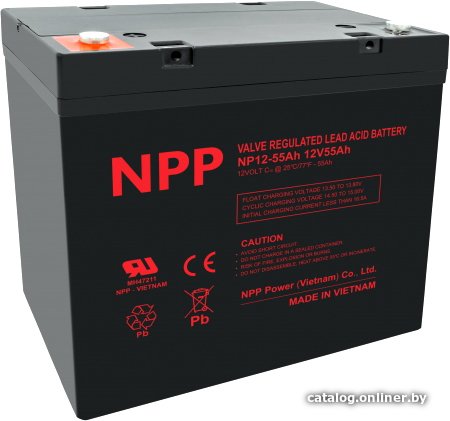 Аккумулятор для ИБП NPP NP12-55Ah 12V155Ah