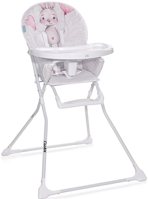 

Высокий стульчик Lorelli Cookie 2023 (noble grey&pink rabbit)