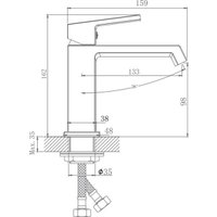 Смеситель Haiba HB10575-3
