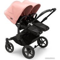 Универсальная коляска Bugaboo Donkey 5 Twin (Black/Black/Morning Pink)