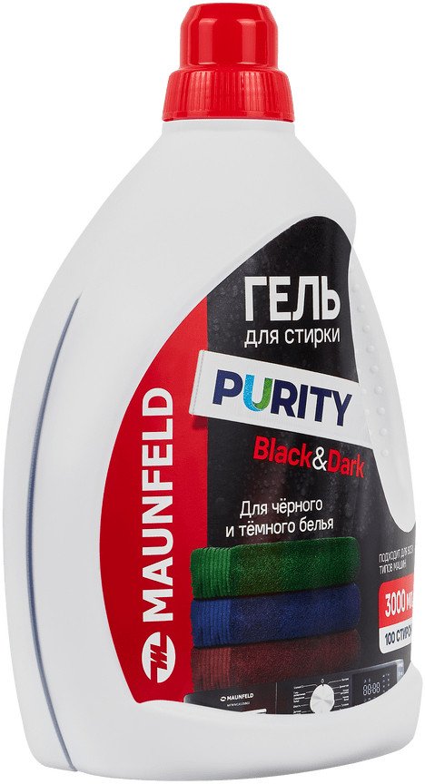 Гель для стирки MAUNFELD Purity Black&Dark MWL2000PB (2 л)