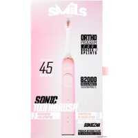 Электрическая зубная щетка Vitammy SMILS (розовая пудра)