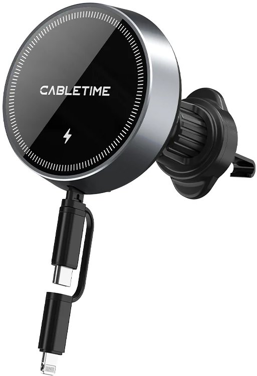 

Держатель для смартфона Cabletime СT-WPH02-PG (черный)