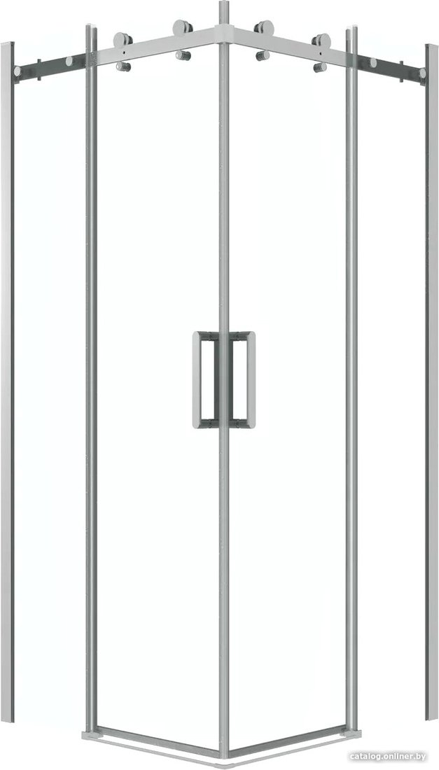 Душевой уголок Grossman Classic 80x80x195 300.K33.04.8080.10.00 (хром/прозрачное стекло)