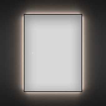 Wellsee Зеркало с фоновой LED-подсветкой 7 Rays' Spectrum 172201080, 80 х 120 см (с сенсором и регулировкой яркости освещения)