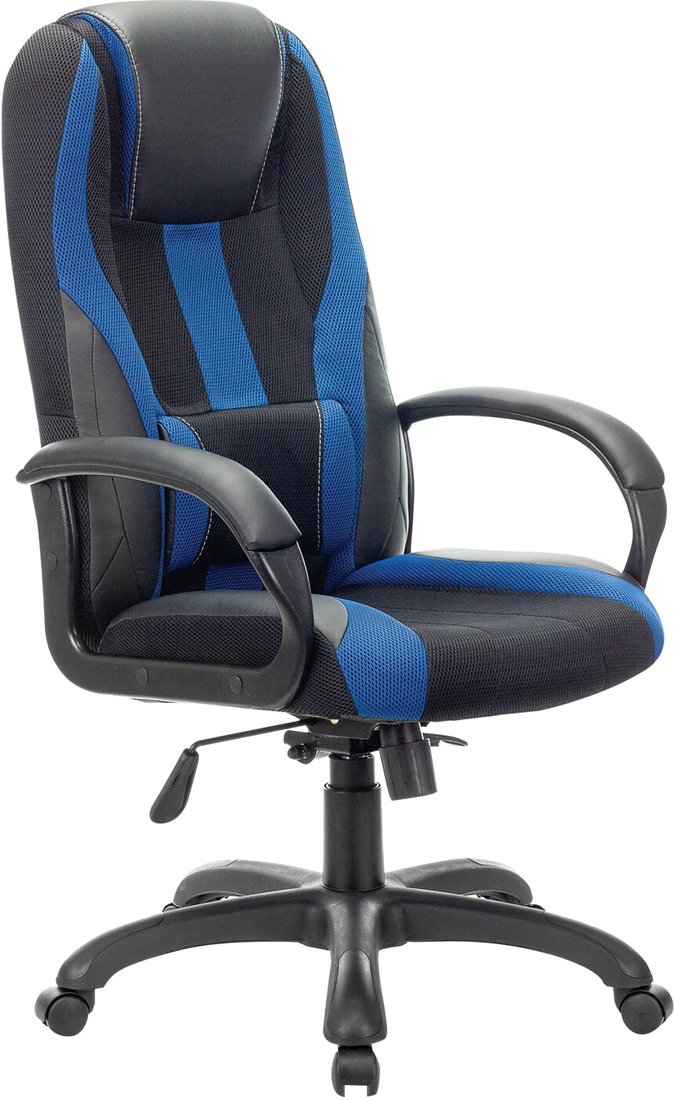 

Игровое (геймерское) кресло Brabix Rapid GM-102 (черный/синий)