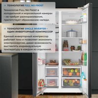 Холодильник side by side ZUGEL ZRSS630C