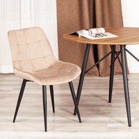 Стул TetChair Abruzzo 8060 (бежевый HLR 8/черный)