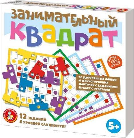 

Мозаика/пазл Десятое королевство Занимательный квадрат 04517