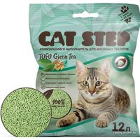 Наполнитель для туалета Cat Step Tofu Green Tea 12 л