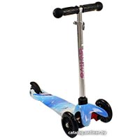 Трехколесный самокат Triumf Active SKL-06AHP Mini Up Flash Print (Dolphin)