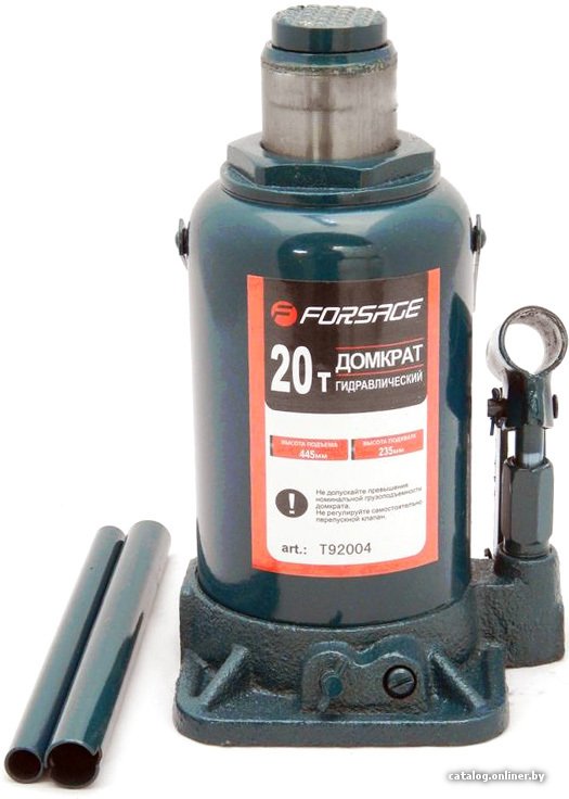Бутылочный домкрат FORSAGE T92004 20т.