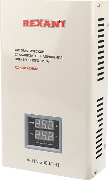 

Стабилизатор напряжения Rexant АСНN-2000/1-Ц