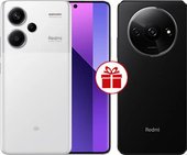 Redmi Note 13 Pro+ 5G 12GB/512GB с NFC международная версия (лунный белый) и Redmi A3 3GB/64GB (полуночный черный) по акции