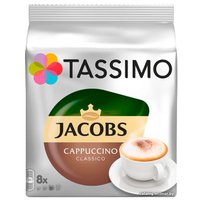 Кофе в капсулах Tassimo Jacobs Cappuccino Classico 16 шт