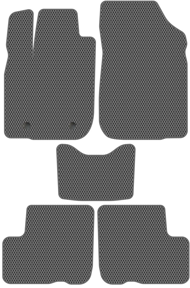 

Комплект ковриков для авто Alicosta Лада Ларгус I (универсал / LRGS0, R90) 2012 - Н.В. (серый, ромб)