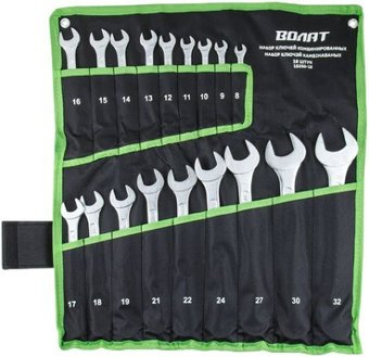 Набор ключей Волат 15350-18 (18 предметов)