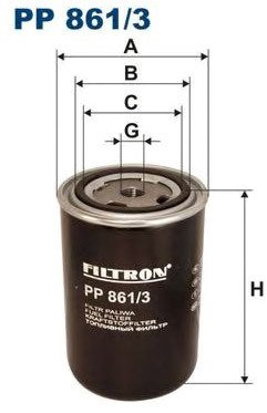 

Топливный фильтр Filtron PP8613