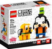 Brick Headz 40378 Гуфи и Плуто