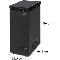 Морозильный ларь Klarstein Iceblokk 50 10046004 (черный)